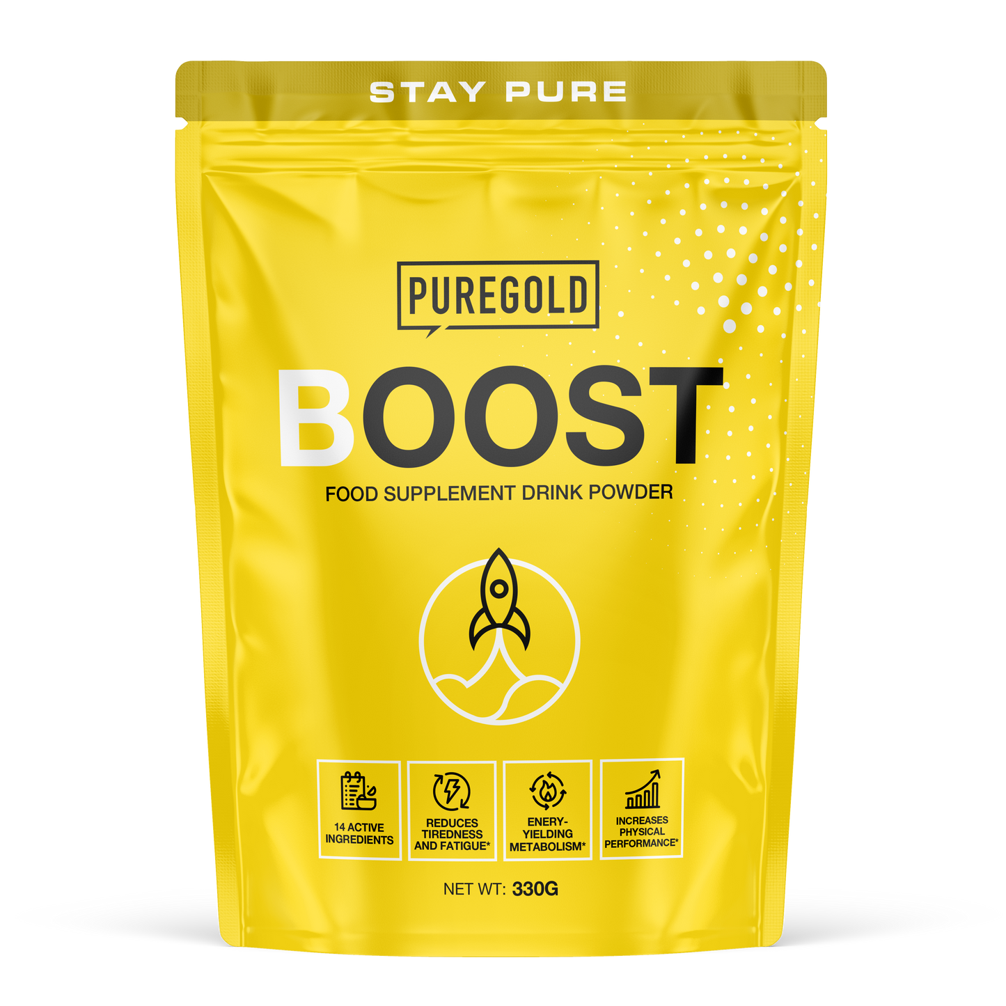 Boost Pre-Workout Green Apple – 3 g creatine, magnesium & vitamine B6 complex