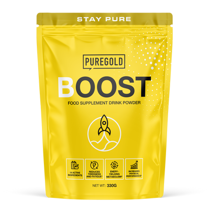 Boost Pre-Workout Green Apple – 3 g creatine, magnesium & vitamine B6 complex