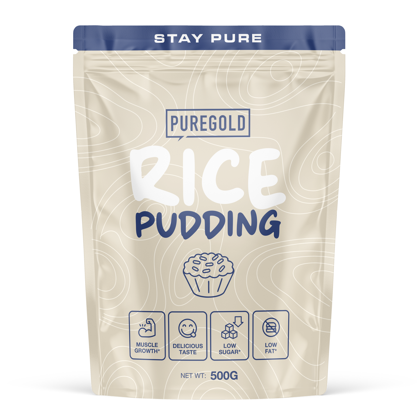 Pure Gold Breakfast Rice Pudding Milk Chocolate – instant rijstepap met whey