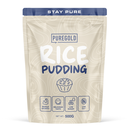 Pure Gold Breakfast Rice Pudding Milk Chocolate – instant rijstepap met whey