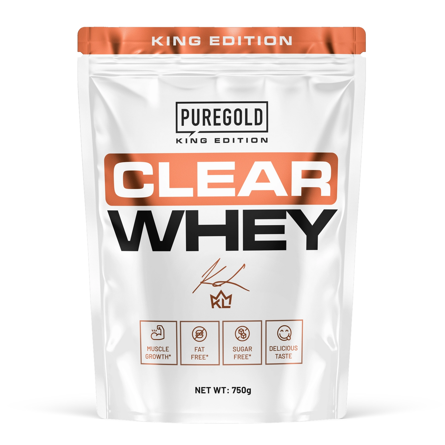 KING Clear Whey Isolate Orange Juice 750g