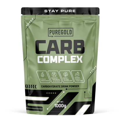 PureGold Carb Complex Orange Juice – 1000 g, 6 carb‑mix + vit. C & B6 + calcium