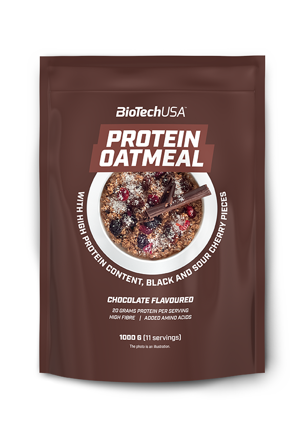 Protein Oatmeal 1000g Chocolade-Kersen