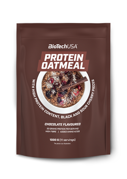 Protein Oatmeal 1000g Chocolade-Kersen