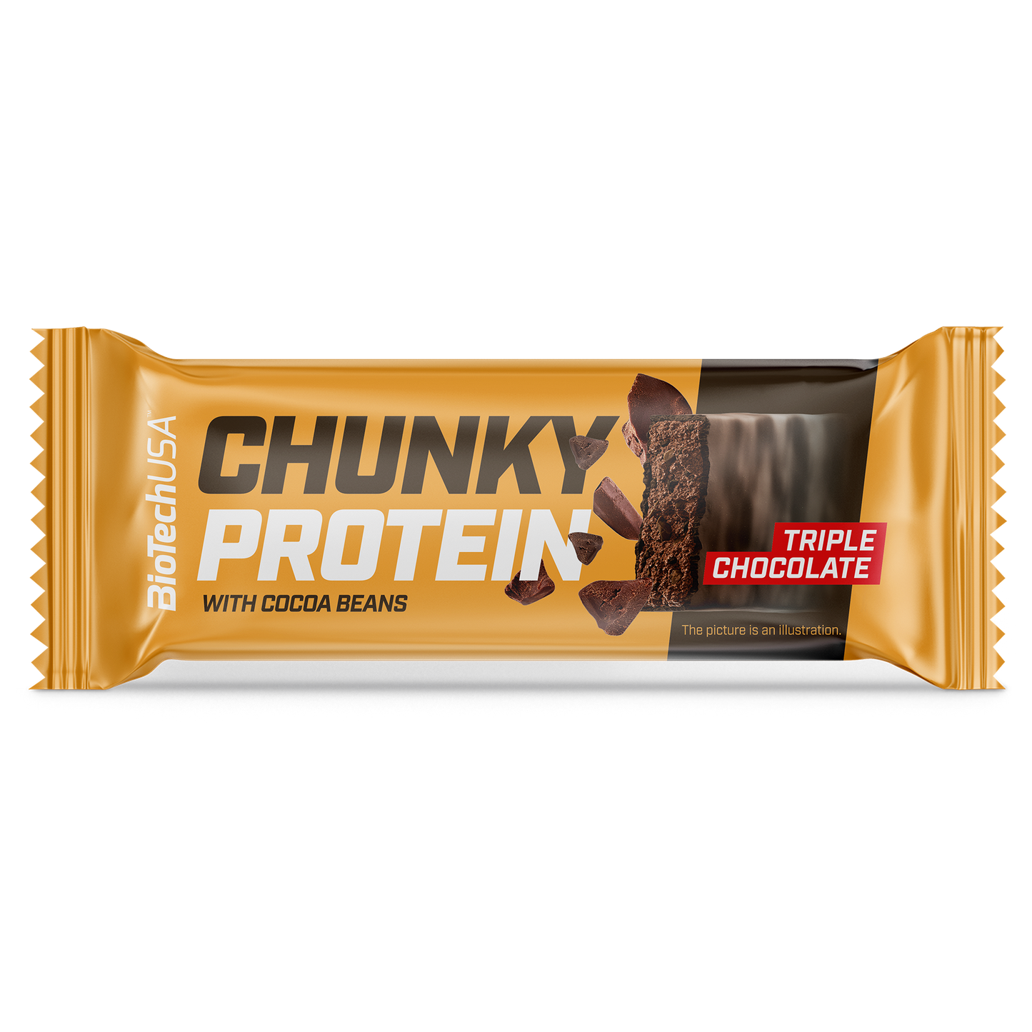 Chunky Protein Bar 50g Triple Chocolade