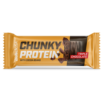 Chunky Protein Bar 50g Triple Chocolade