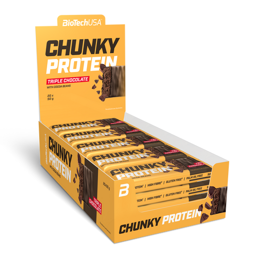 Chunky Protein Bar 50g Triple Chocolade