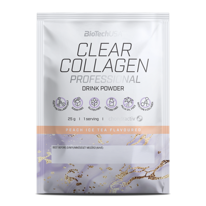 Clear Collagen Professional Sachet 25g Perzik IJsthee
