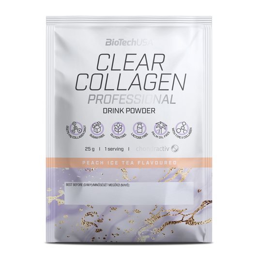 Clear Collagen Professional Sachet 25g Perzik IJsthee