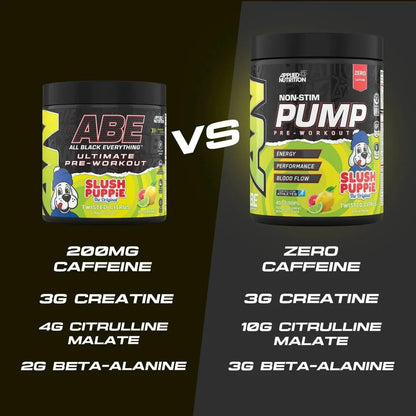 ABE Pump Stim Free 500g Slush Puppie Red & Blue Mix
