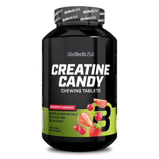 Creatine Candy 240 tbl Red Berry (Aardbei)