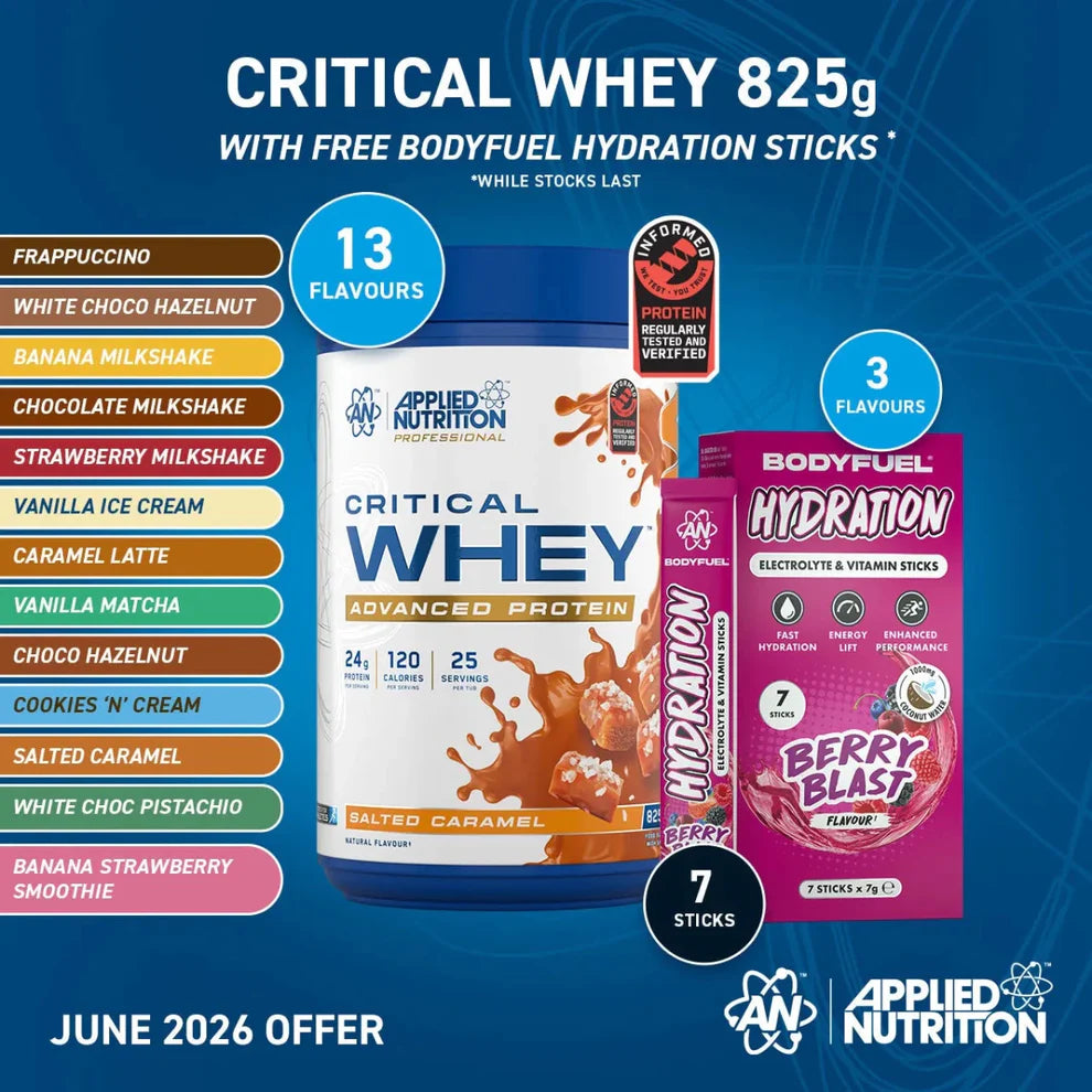 Critical Whey 825g White Choco Hazelnut