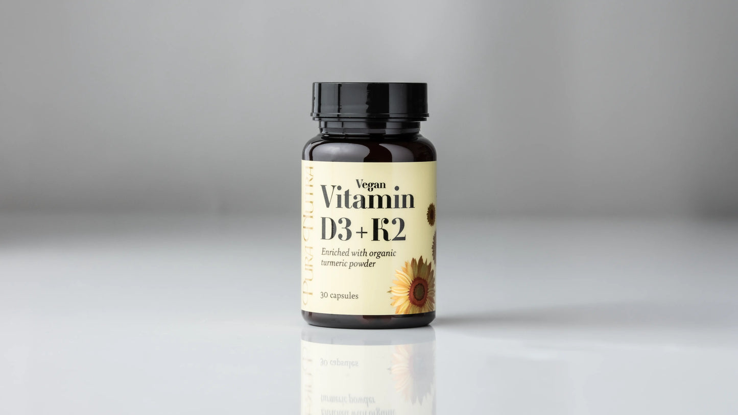 Vegan Vitamine D3 + K2 30 caps