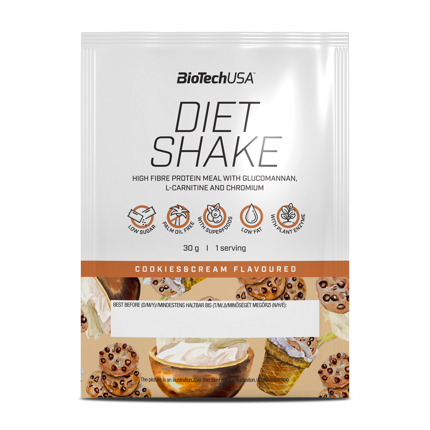 Diet Shake 30g sachet Cookies & Cream