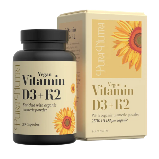 Vegan Vitamine D3 + K2 30 caps