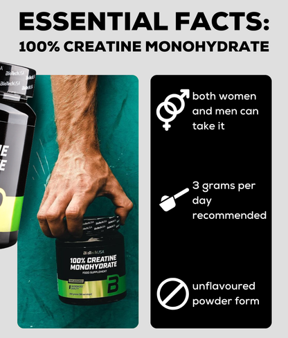 Creatine Monohydraat 500g Smaakloos