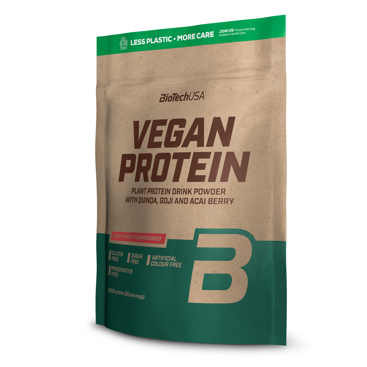 Vegan Protein 2000g Bosvruchten