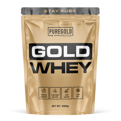 Gold Whey Triple Chocolate – 2300 g whey protein + lactase & DigeZyme