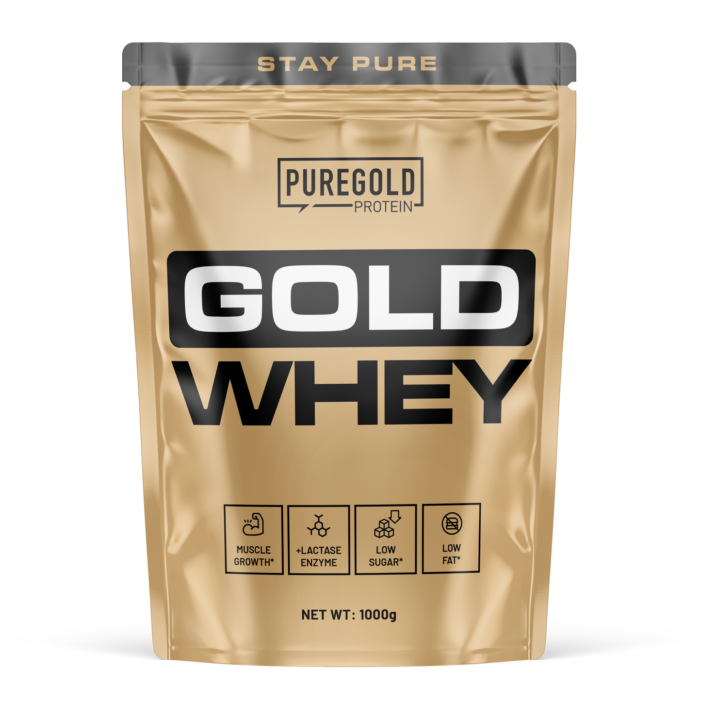 Gold Whey Triple Chocolate – 1000 g whey protein + lactase & DigeZyme