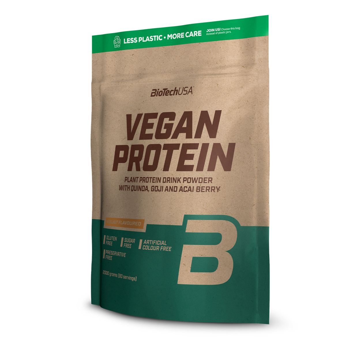Vegan Protein 2000g Hazelnoot