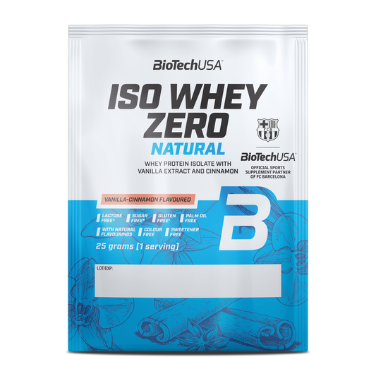 Iso Whey Zero Lactose Free Natural 25g Vanille-Kaneel