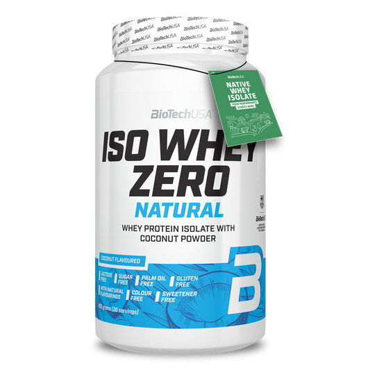 Iso Whey Zero Lactose Free Natural 908g Kokos