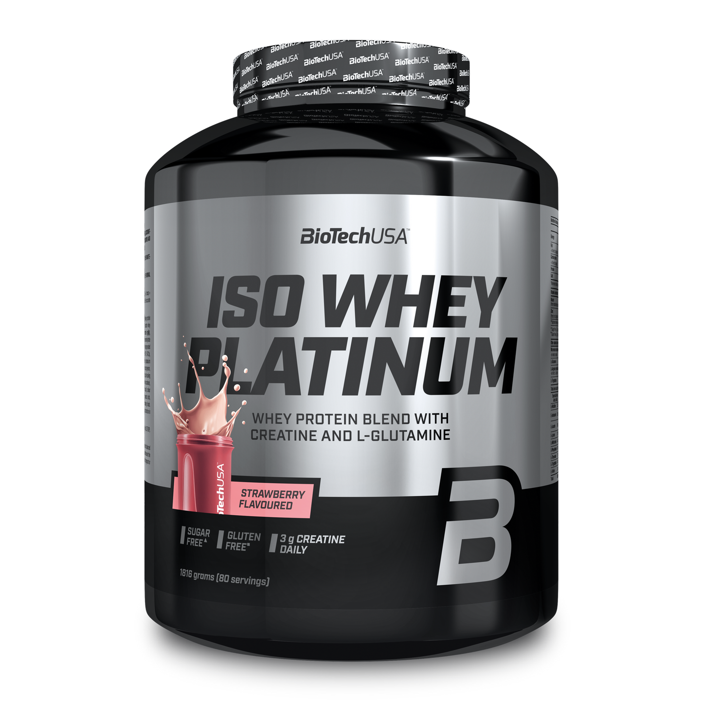 Iso Whey Platinum 1816g Aardbei