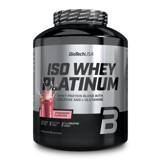 Iso Whey Platinum 1816g Aardbei