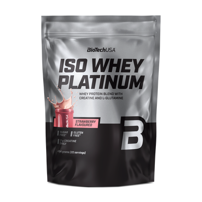 Iso Whey Platinum 454g Aardbei