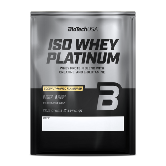 Iso Whey Platinum Sachet 22,5g Kokos-Mango