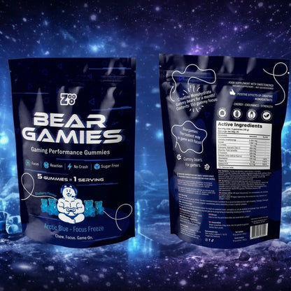 Gaming Gummies 150 stuks Arctic Blue