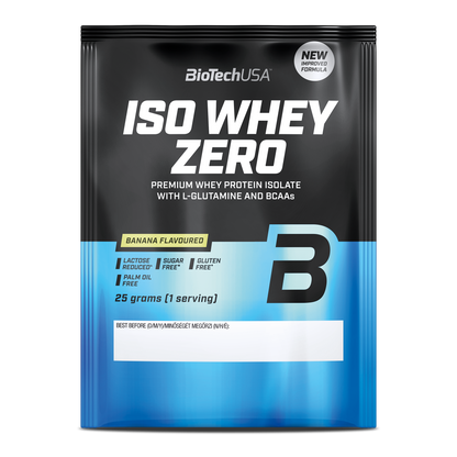 Iso Whey Zero 25g Sachet Banaan