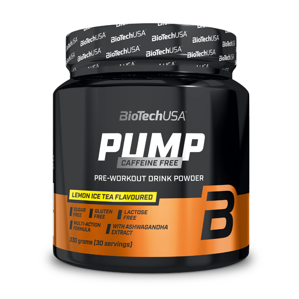 Pump Caffeine Free 330g Citroen IJsthee