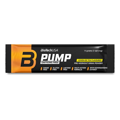 Pump Caffeine Free 11g sachet Citroen IJsthee