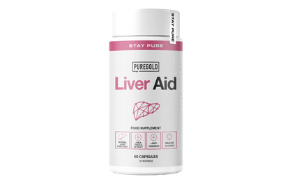 Pure Gold Liver Aid – choline + vitamines & selenium - 60 capsules