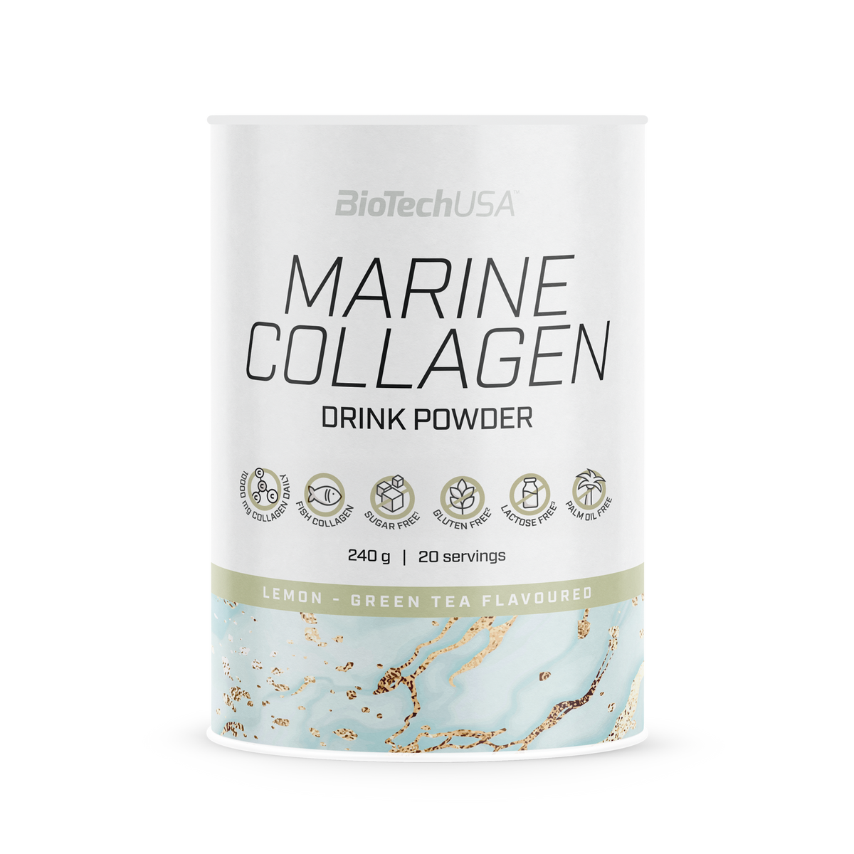 Marine Collagen 240g Citroen-Groene Thee
