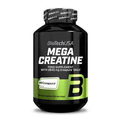 Mega Creatine 120 caps (Creapure®)
