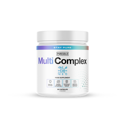 PureGold Multi Complex 30‑dagen Pack, omega‑3 + vitamine C + zink + chroom