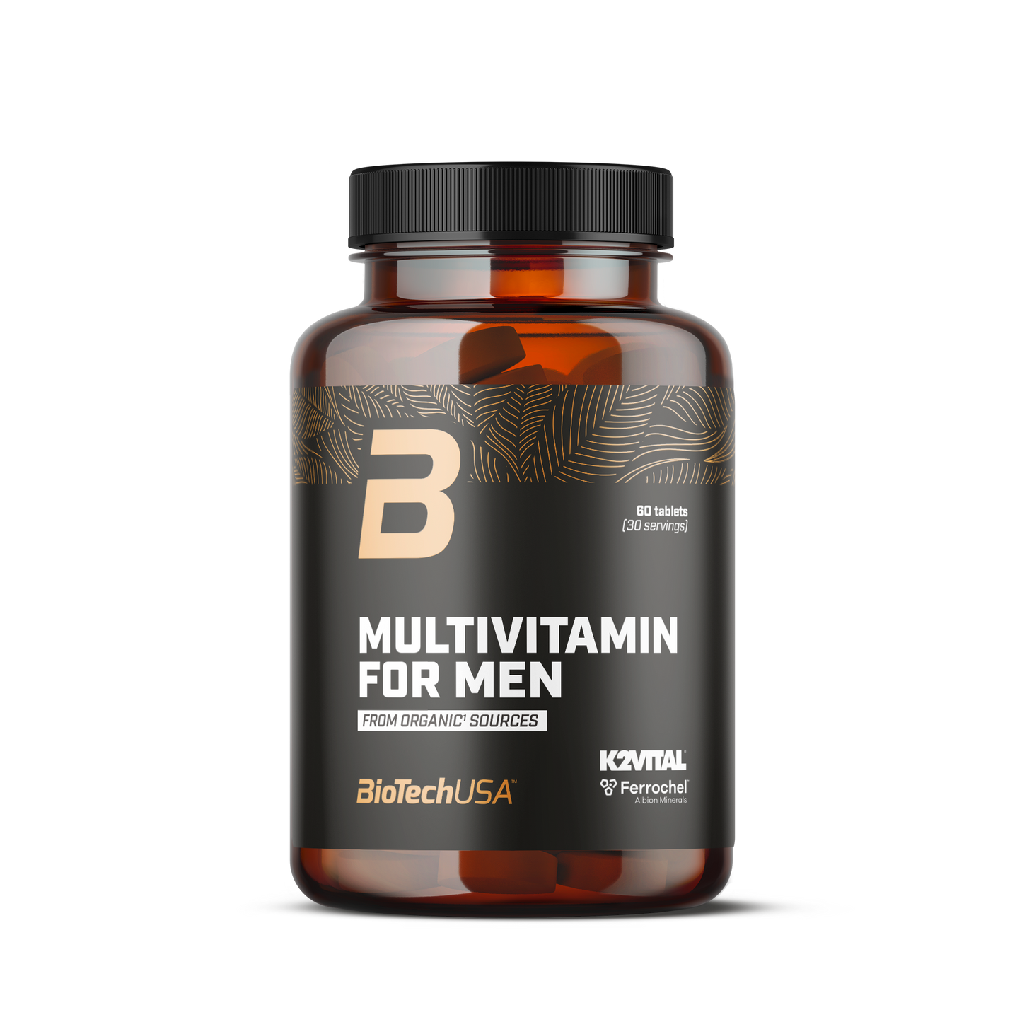 Multivitamin For Men from organic sources - 60 tablets