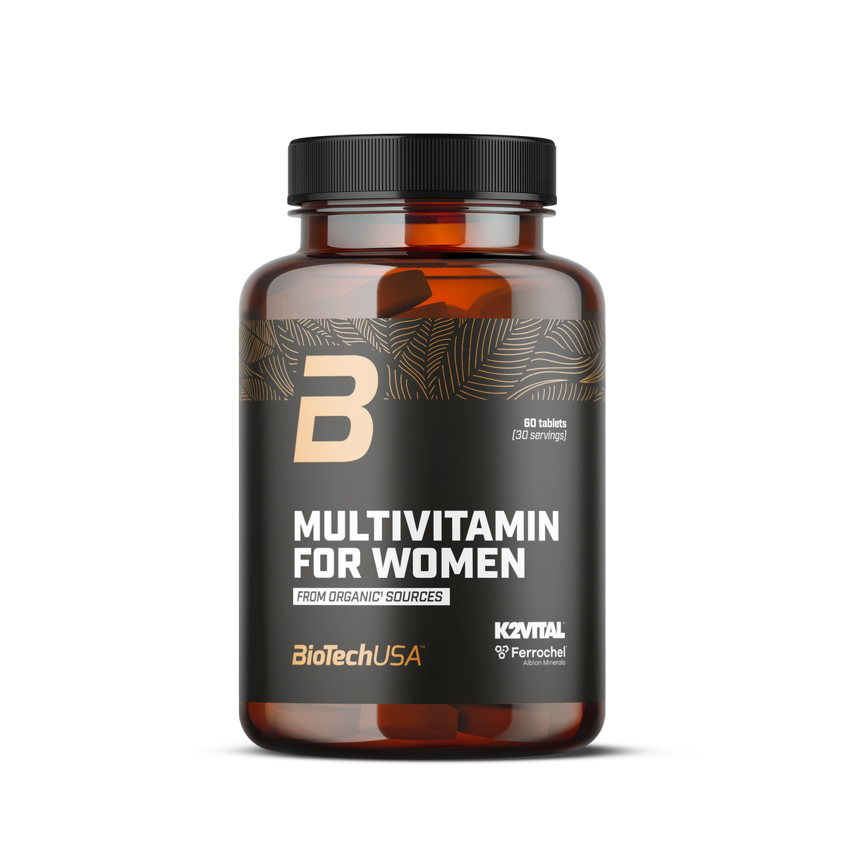 Multivitamin For Women from organic sources - 60 tablets