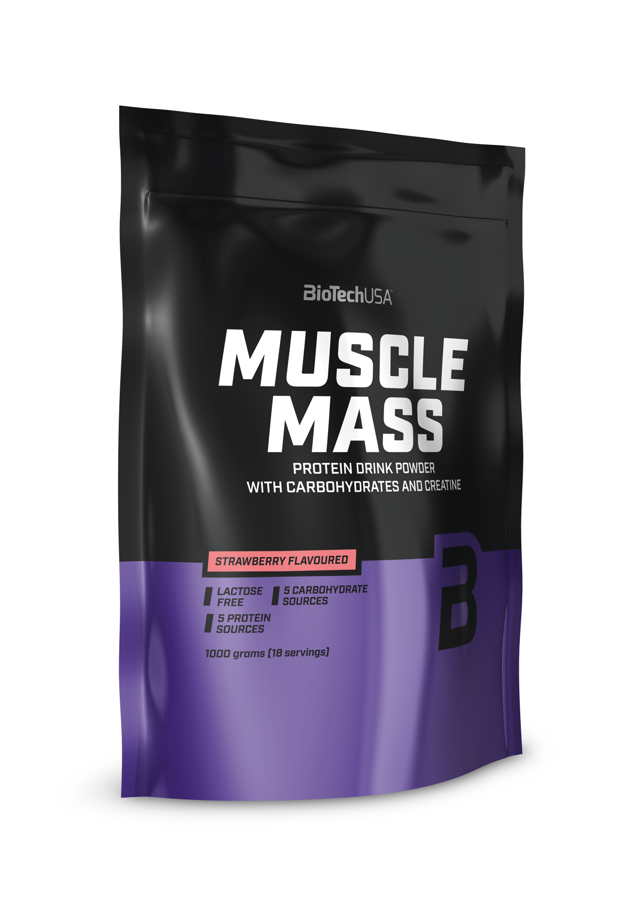 Muscle Mass 1000g Aardbei