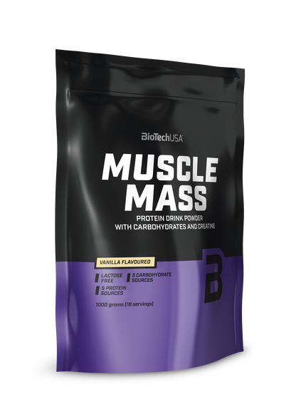 Muscle Mass 1000g Vanille