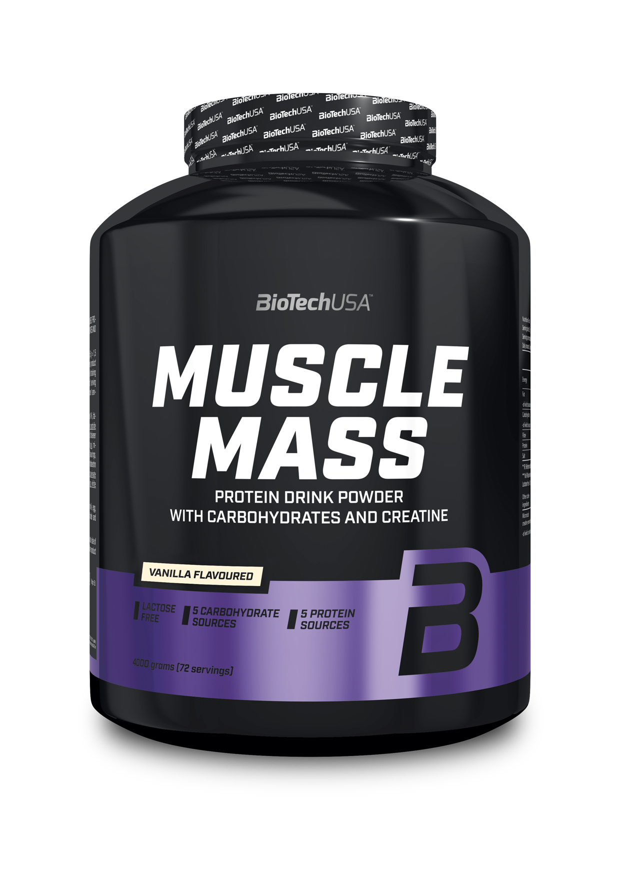 Muscle Mass 4000g Vanille