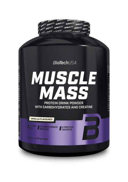 Muscle Mass 4000g Vanille