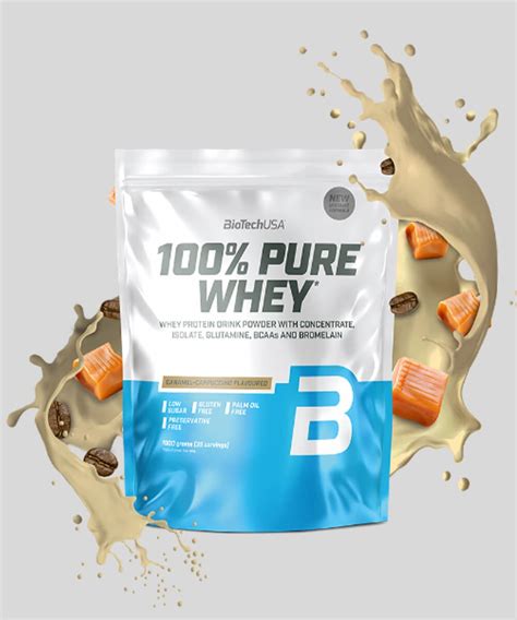 100% Pure Whey 1000g Karamel-Cappuccino
