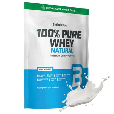100% Pure Whey 1000g Smaakloos