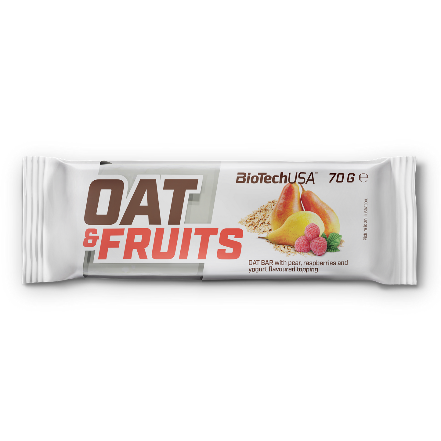 Oat and Fruits Yoghurt Peer-Framboos Bar 70g