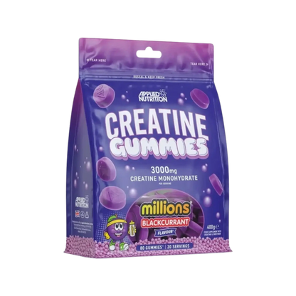 Creatine Gummies Millions Blackcurrant