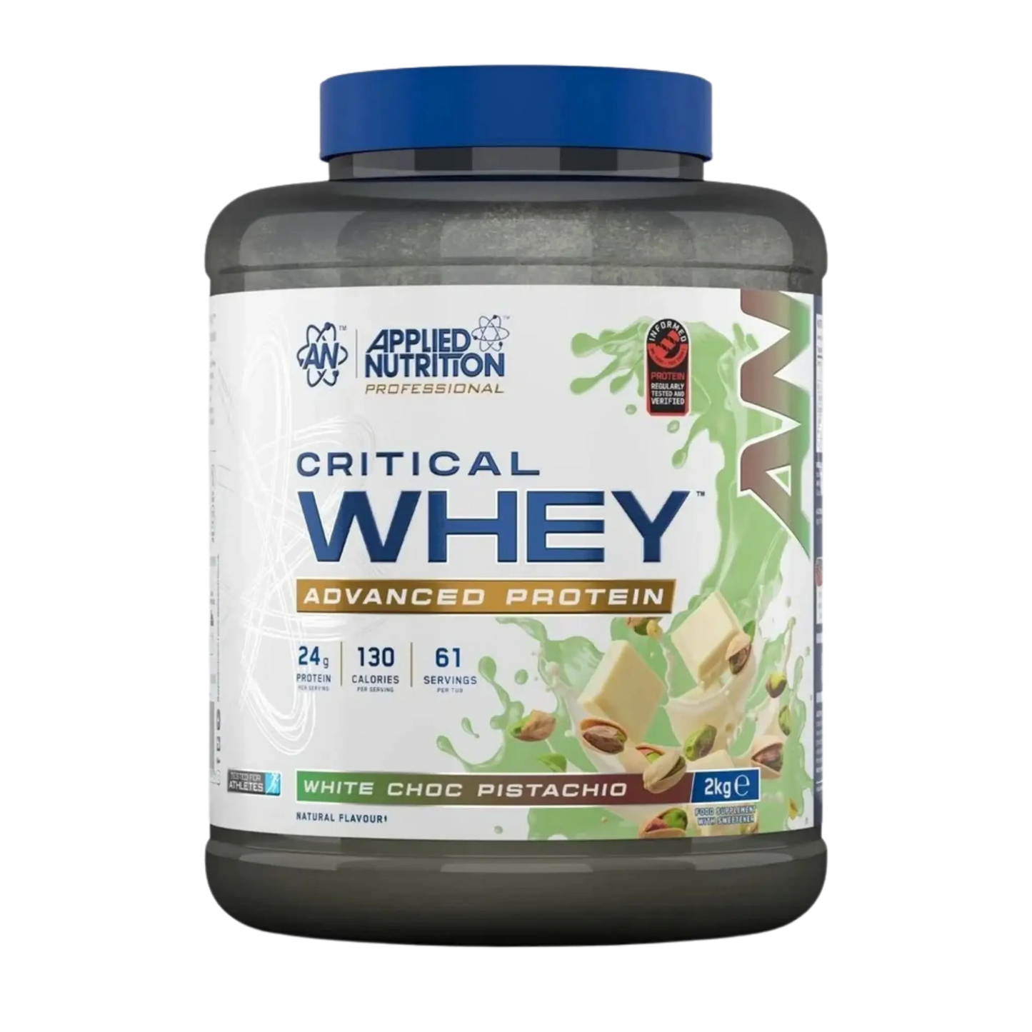 Critical Whey 2kg Witte Chocolade Pistache