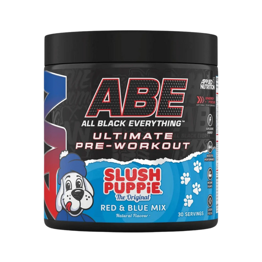 ABE Pre-Workout 375g Slush Puppie Red & Blue